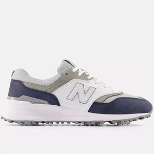 Men's New Balance Golf Shoes 997 G MG997NW Navy White Sz 9 10 11
